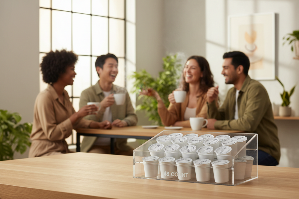 Coffee Pods with People