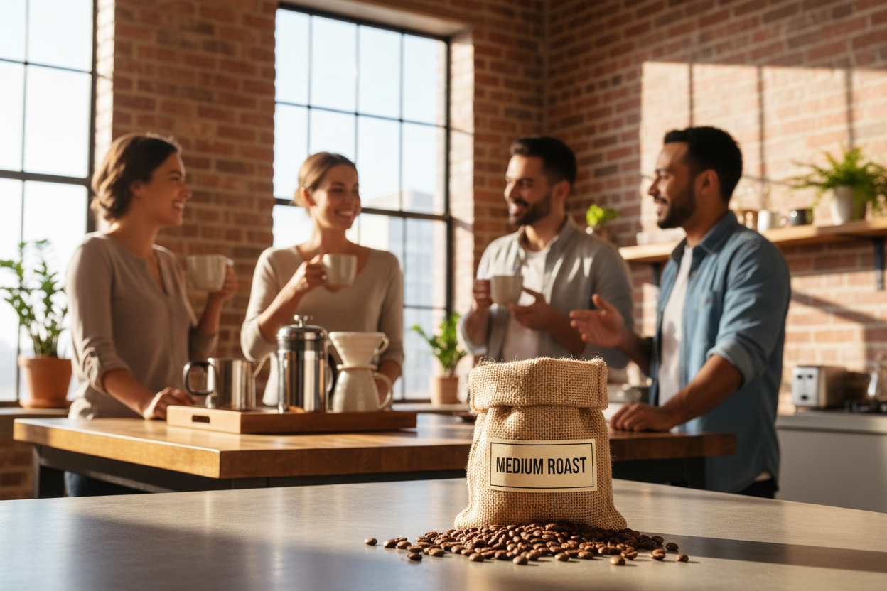 Medium Roast 12oz - Lifestyle