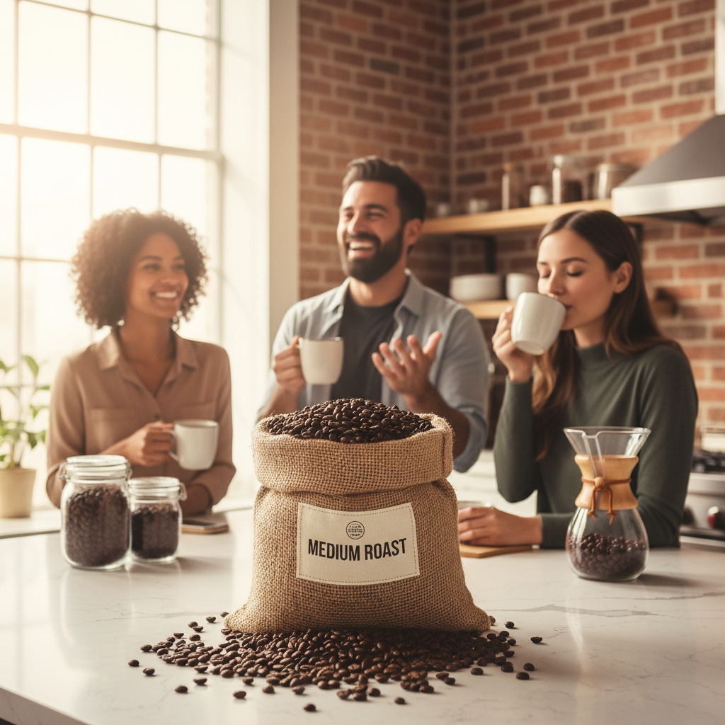 Medium Roast 5 lb - Brown Sack